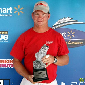 Boater Phillip Bates of Bon Aqua, Tenn., won the Sept. 10-11 BFL LBL Division tournament on Kentucky/Barkley lakes to earn $5,126.